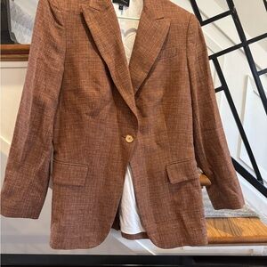 Judith & Charles Classic Brown Women's Blazer